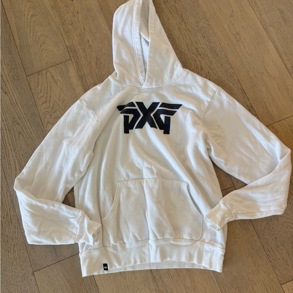 PXG Womens Hooded Sweatshirt White Small